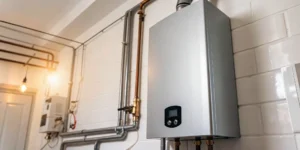 Tankless water heater repair.