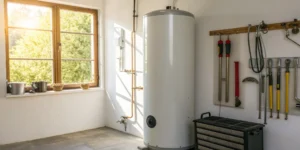 New water heater installation.