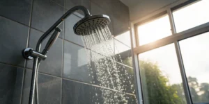 Low water pressure in the shower, a problem isolated to one fixture.